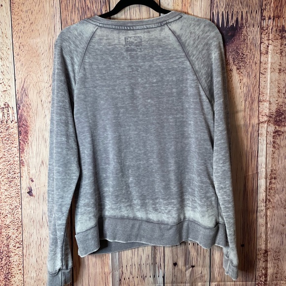 Marvel Comics Burnout Sweatshirt Gray Vintage Comic Design, size Large - Picture 3 of 4